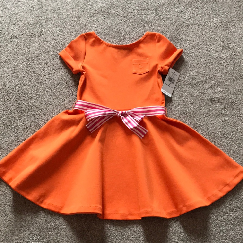 NWT Polo dress little girls size 5